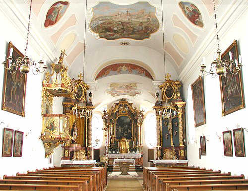 Kreuzholzhausen Hl.Kreuz Kirchen und Kapellen im Landkreis Dachau