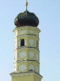 in dieser Kirche im Westen des Landkreisess ist der hl.Leonhard Patron