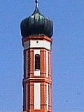 in dieser Kirche Peter und Paul in R. brennt alljährlich das KLB-Johannisfeuer