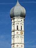 die Florianskirche hat einen der höchsten und schmuckvollsten Türme 